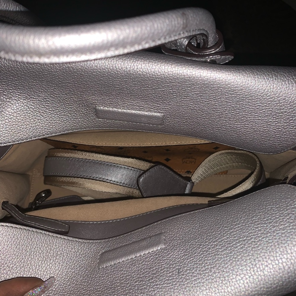 Mcm Metallic Milla Tote.